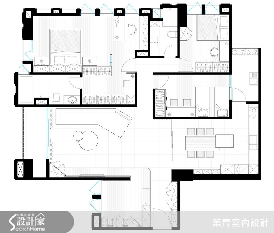 35坪預售屋＿北歐風案例圖片＿築青室內裝修有限公司＿築青_25之16