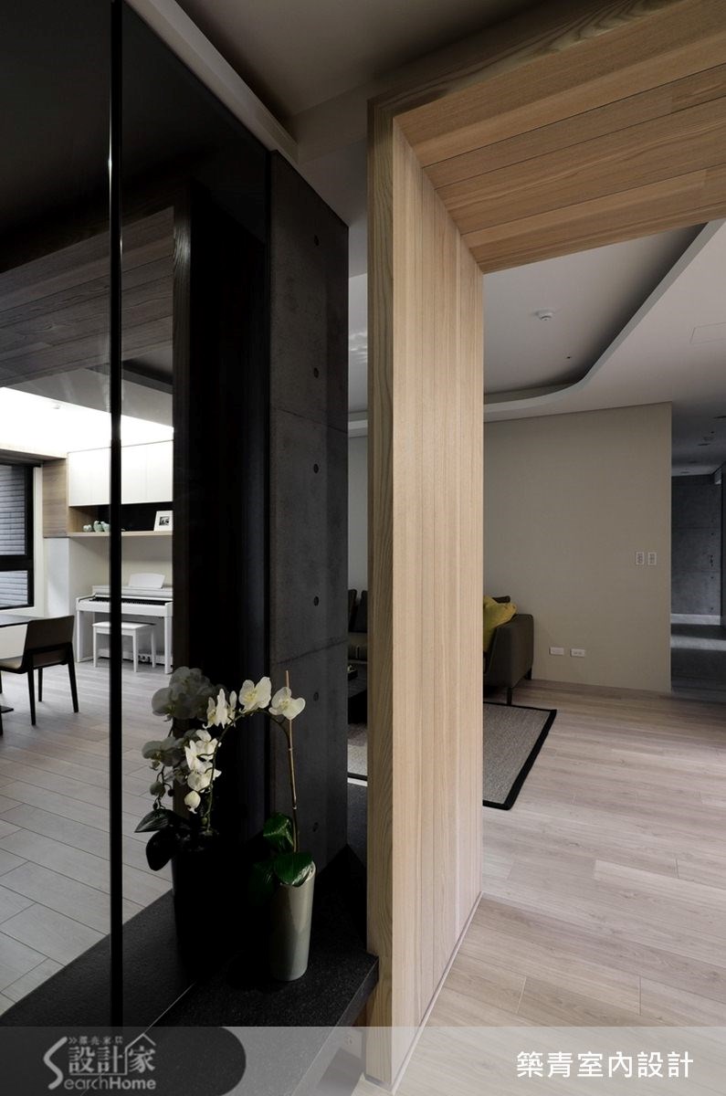 45坪預售屋＿現代風玄關案例圖片＿築青室內裝修有限公司＿築青_26之1
