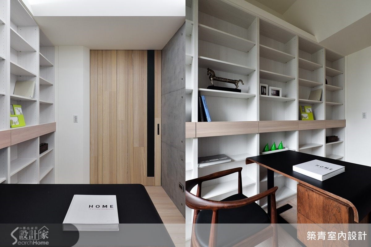 45坪預售屋＿現代風書房案例圖片＿築青室內裝修有限公司＿築青_26之25