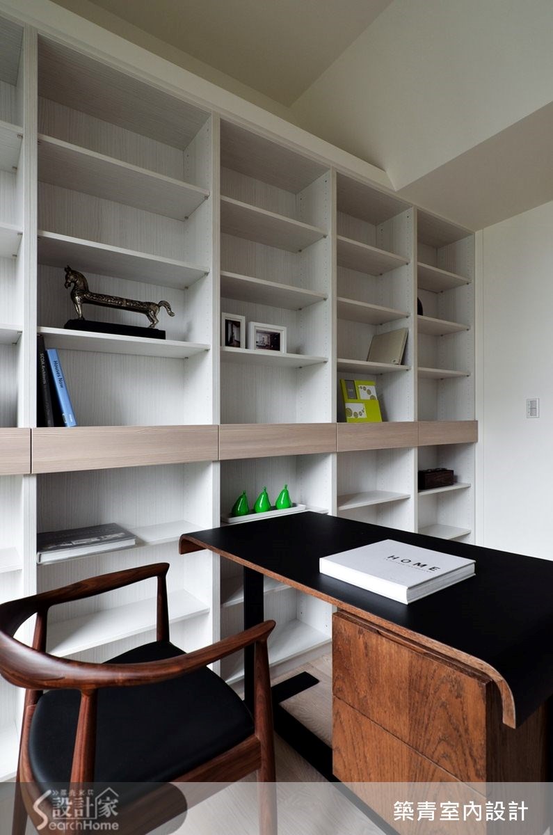 45坪預售屋＿現代風書房案例圖片＿築青室內裝修有限公司＿築青_26之22