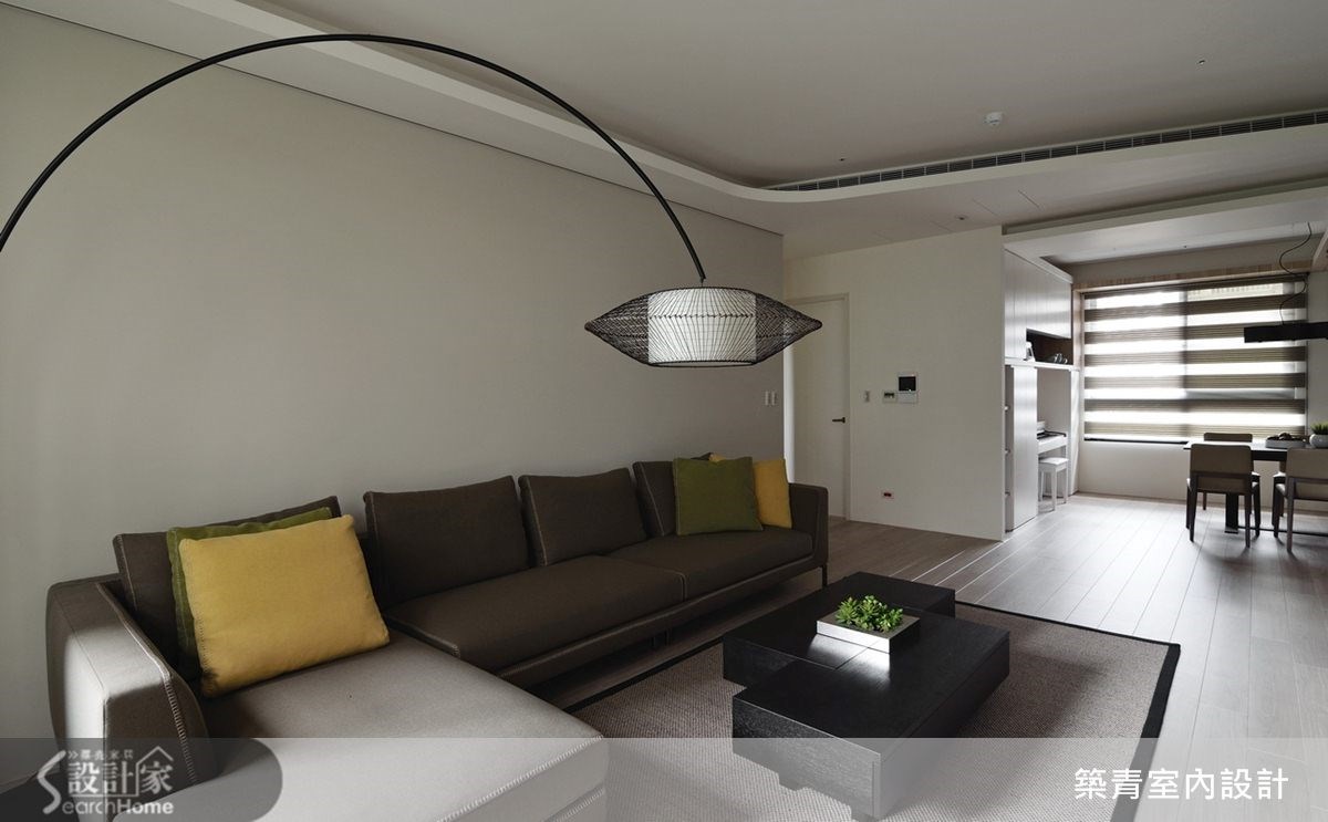 45坪預售屋＿現代風客廳案例圖片＿築青室內裝修有限公司＿築青_26之7