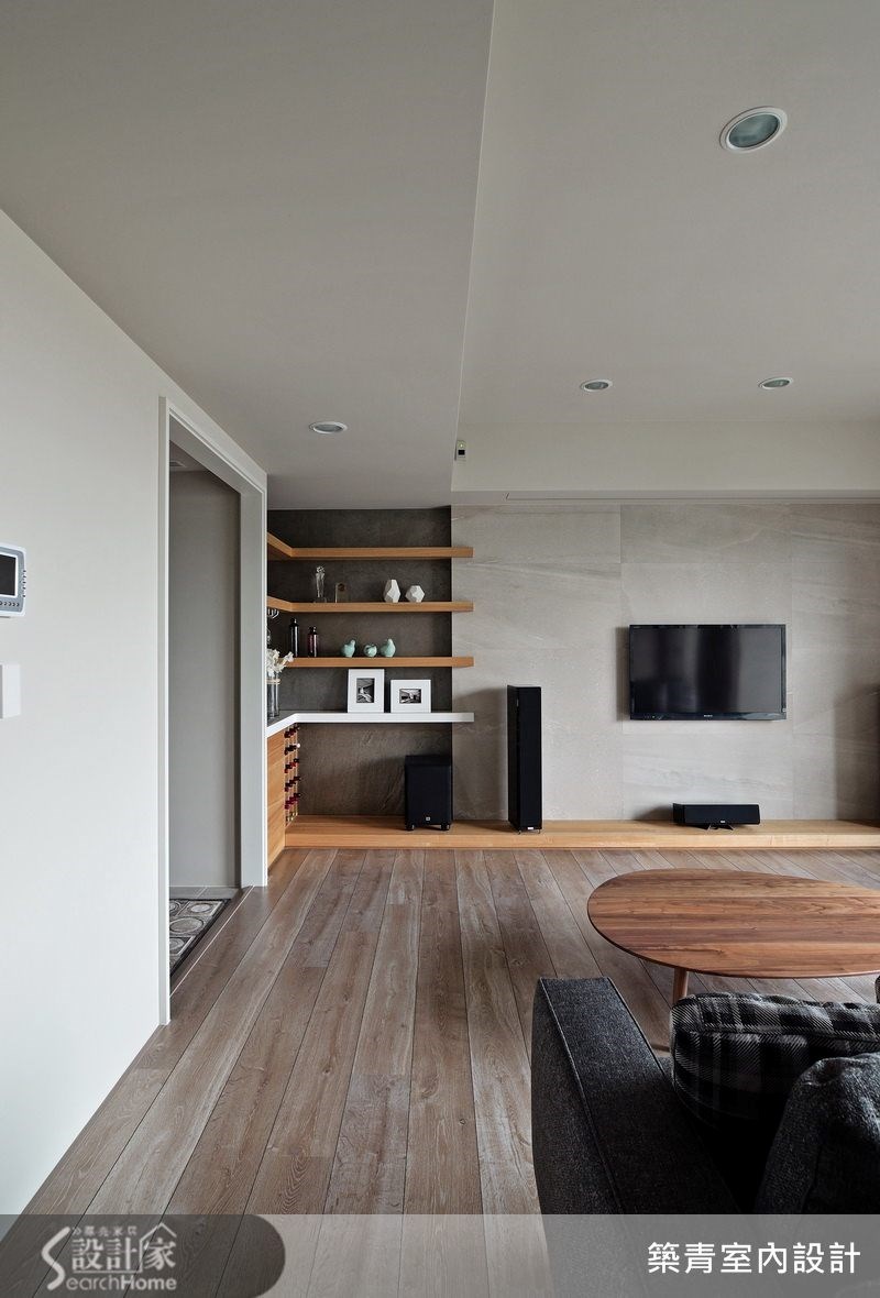 45坪預售屋＿現代風客廳案例圖片＿築青室內裝修有限公司＿築青_27之2