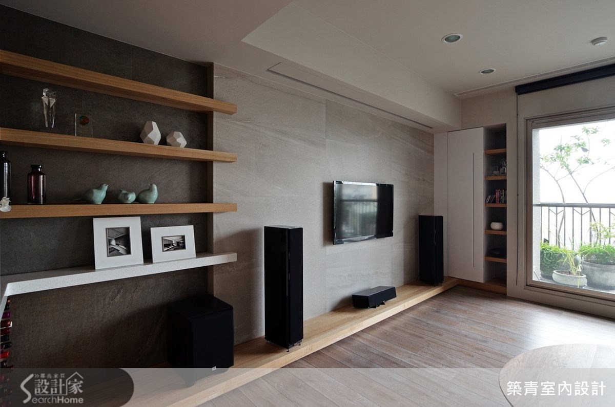 45坪預售屋＿現代風客廳案例圖片＿築青室內裝修有限公司＿築青_27之6