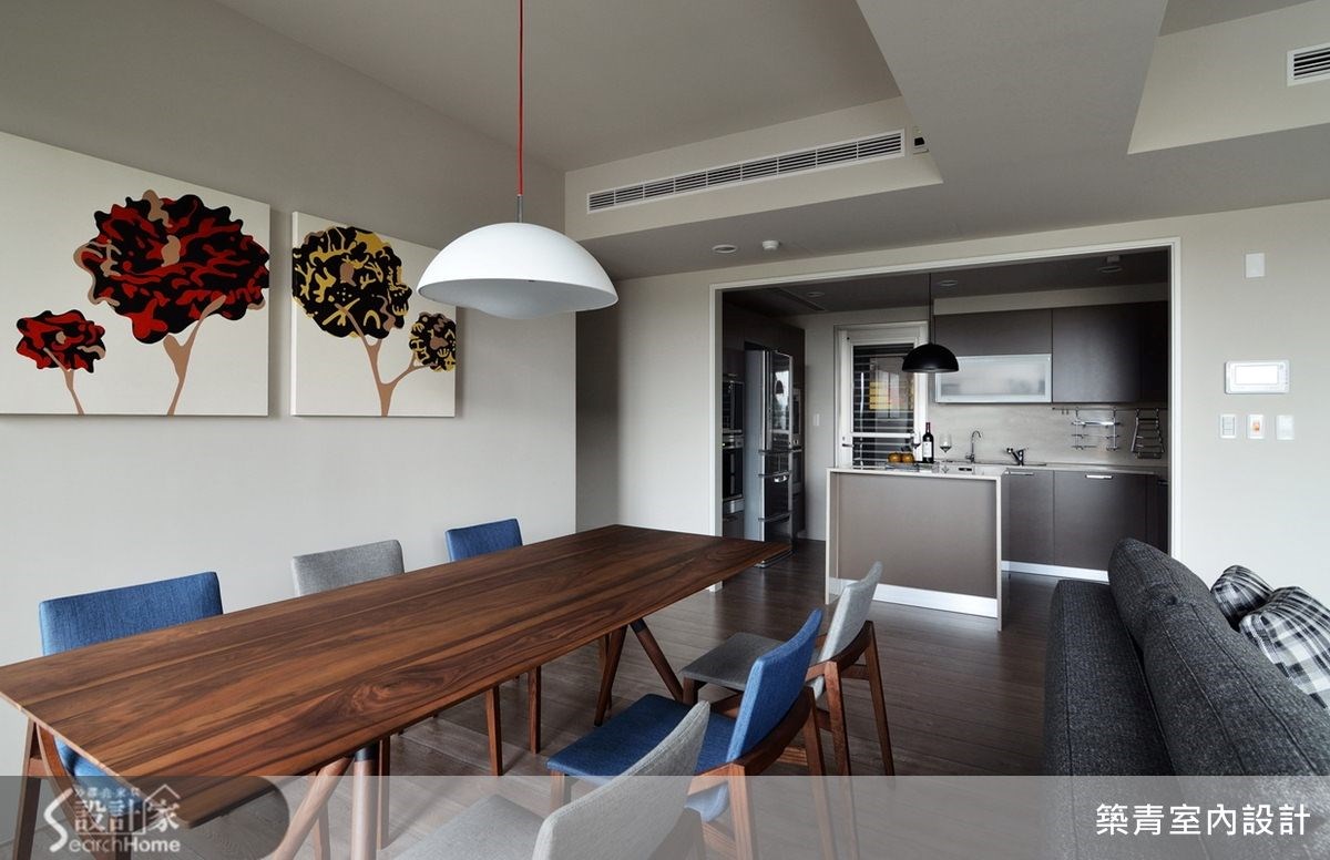 45坪預售屋＿現代風餐廳案例圖片＿築青室內裝修有限公司＿築青_27之16