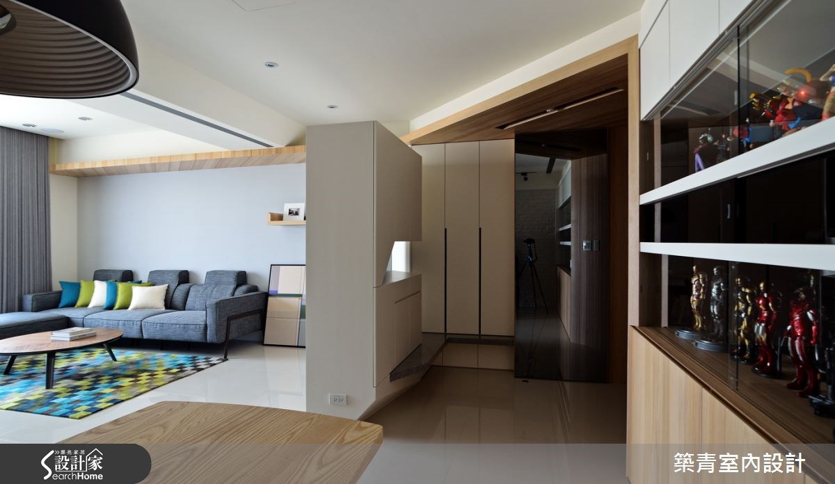 45坪預售屋＿北歐風客廳案例圖片＿築青室內裝修有限公司＿築青_28之4
