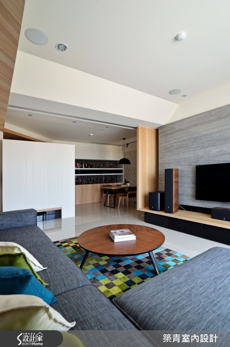 45坪預售屋＿北歐風客廳案例圖片＿築青室內裝修有限公司＿築青_28之15