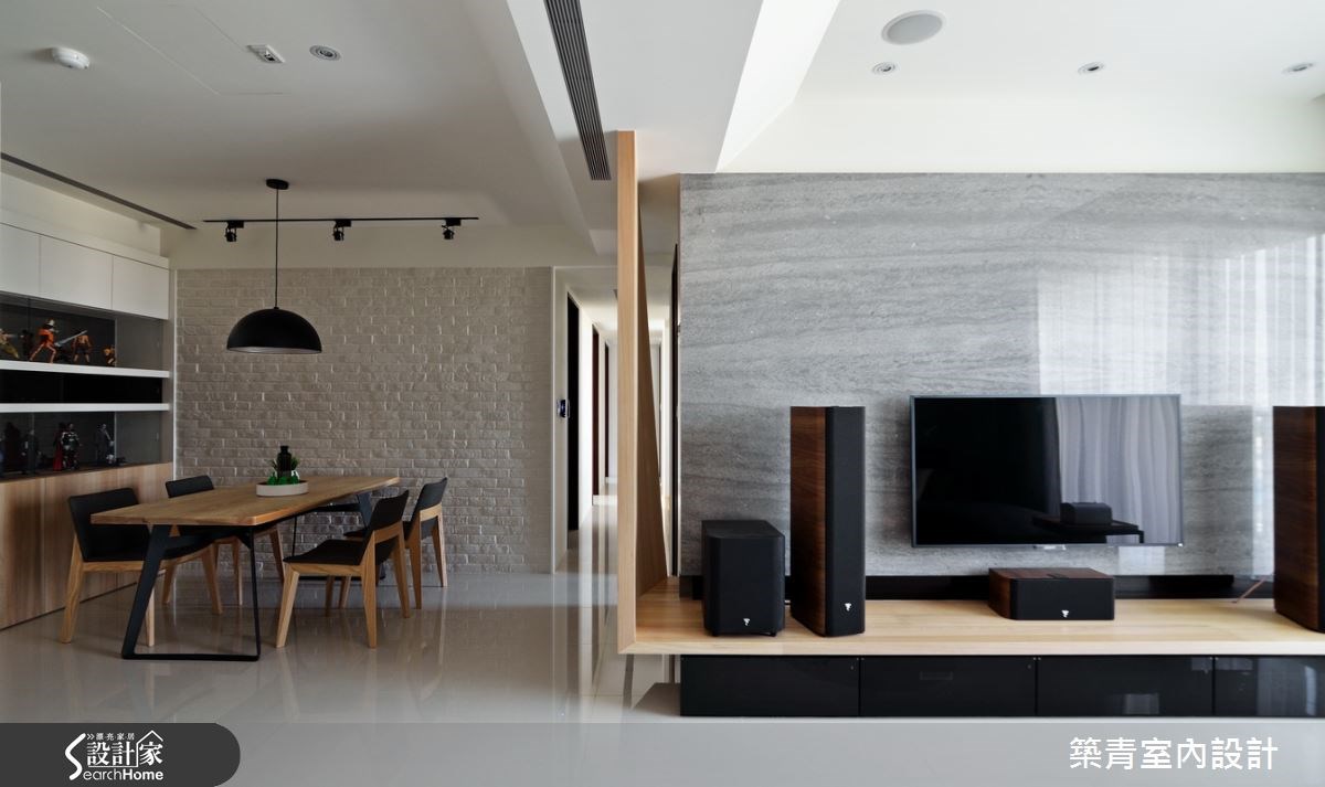 45坪預售屋＿北歐風客廳案例圖片＿築青室內裝修有限公司＿築青_28之16