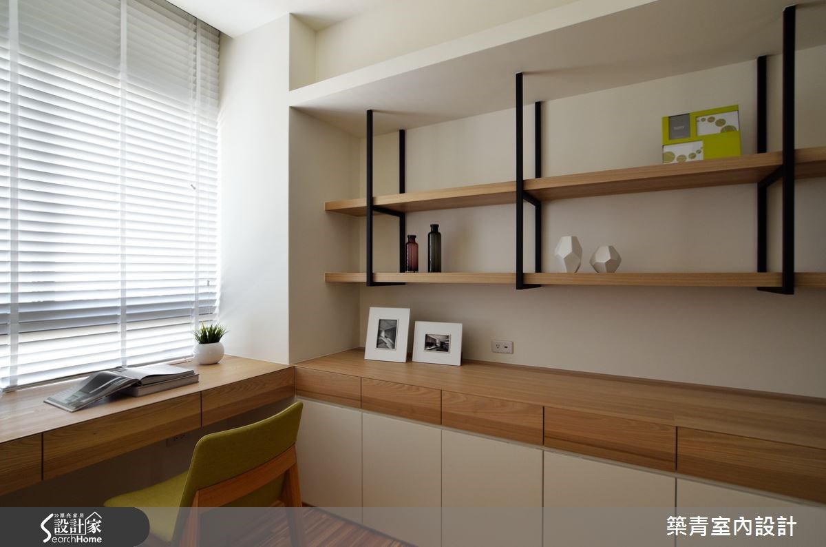 45坪預售屋＿北歐風書房案例圖片＿築青室內裝修有限公司＿築青_28之20