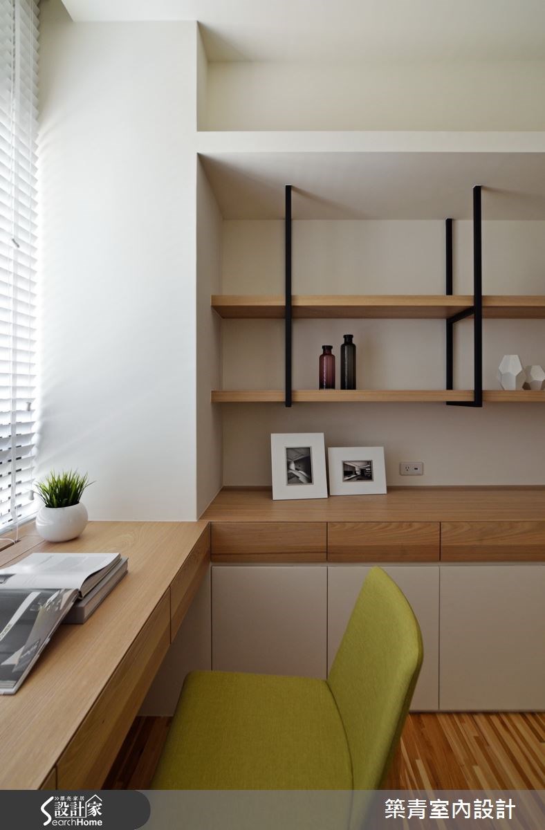 45坪預售屋＿北歐風書房案例圖片＿築青室內裝修有限公司＿築青_28之21