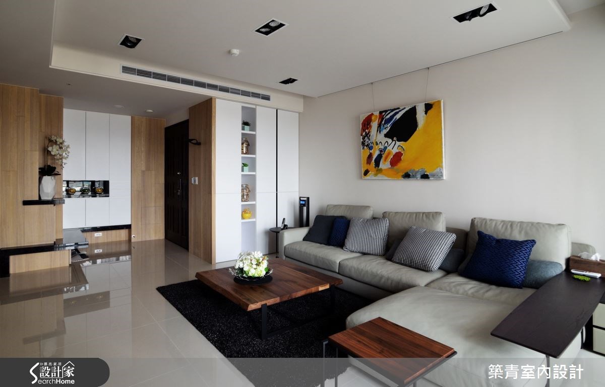45坪預售屋＿北歐風客廳案例圖片＿築青室內裝修有限公司＿築青_29之7