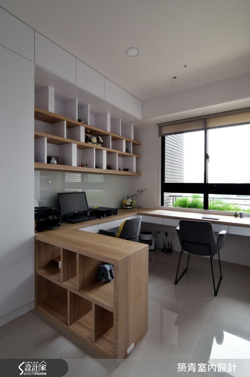 45坪預售屋＿北歐風書房案例圖片＿築青室內裝修有限公司＿築青_29之14