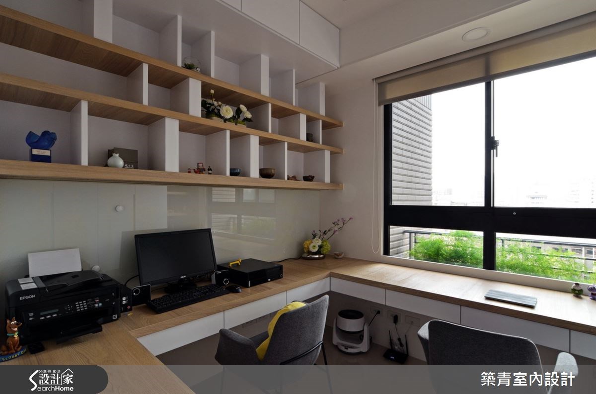 45坪預售屋＿北歐風書房案例圖片＿築青室內裝修有限公司＿築青_29之16