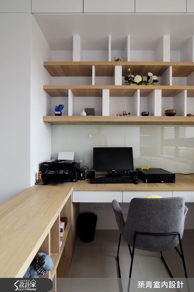 45坪預售屋＿北歐風書房案例圖片＿築青室內裝修有限公司＿築青_29之17