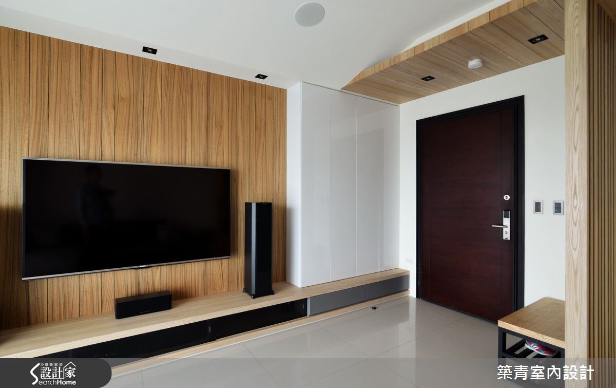 45坪預售屋＿北歐風客廳案例圖片＿築青室內裝修有限公司＿築青_32之1
