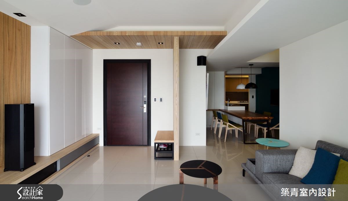 45坪預售屋＿北歐風客廳案例圖片＿築青室內裝修有限公司＿築青_32之2
