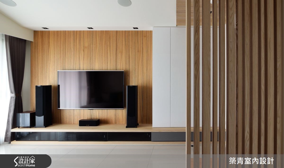 45坪預售屋＿北歐風客廳案例圖片＿築青室內裝修有限公司＿築青_32之4