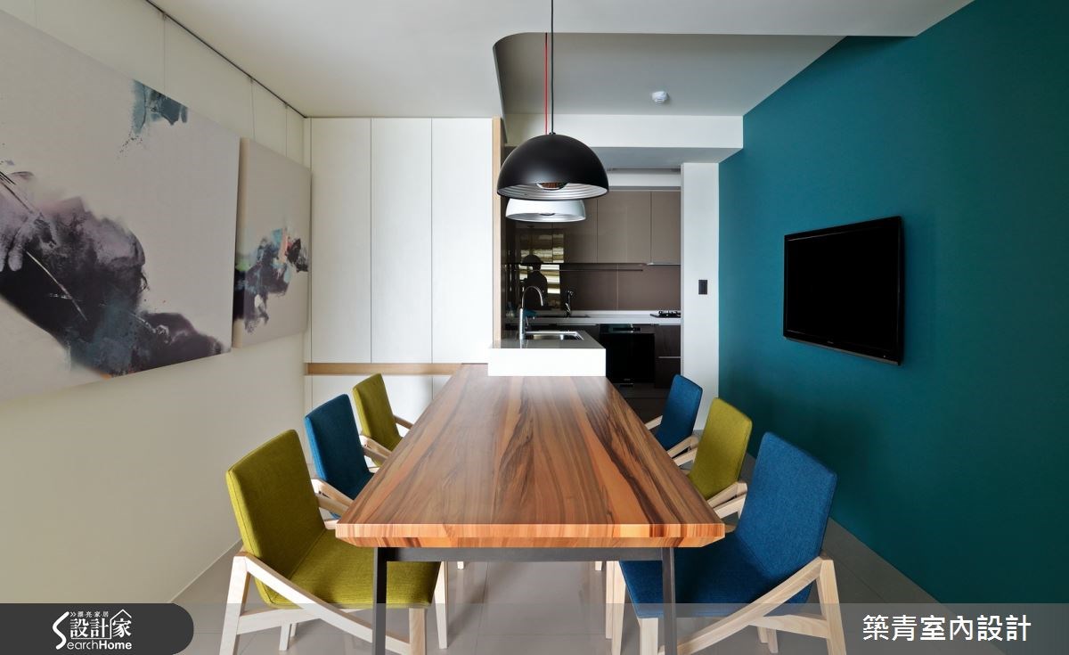 45坪預售屋＿北歐風餐廳案例圖片＿築青室內裝修有限公司＿築青_32之10