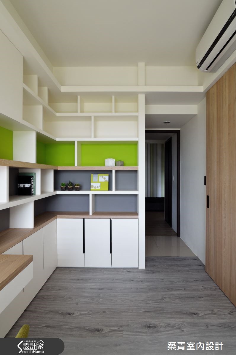 45坪預售屋＿北歐風書房案例圖片＿築青室內裝修有限公司＿築青_32之11
