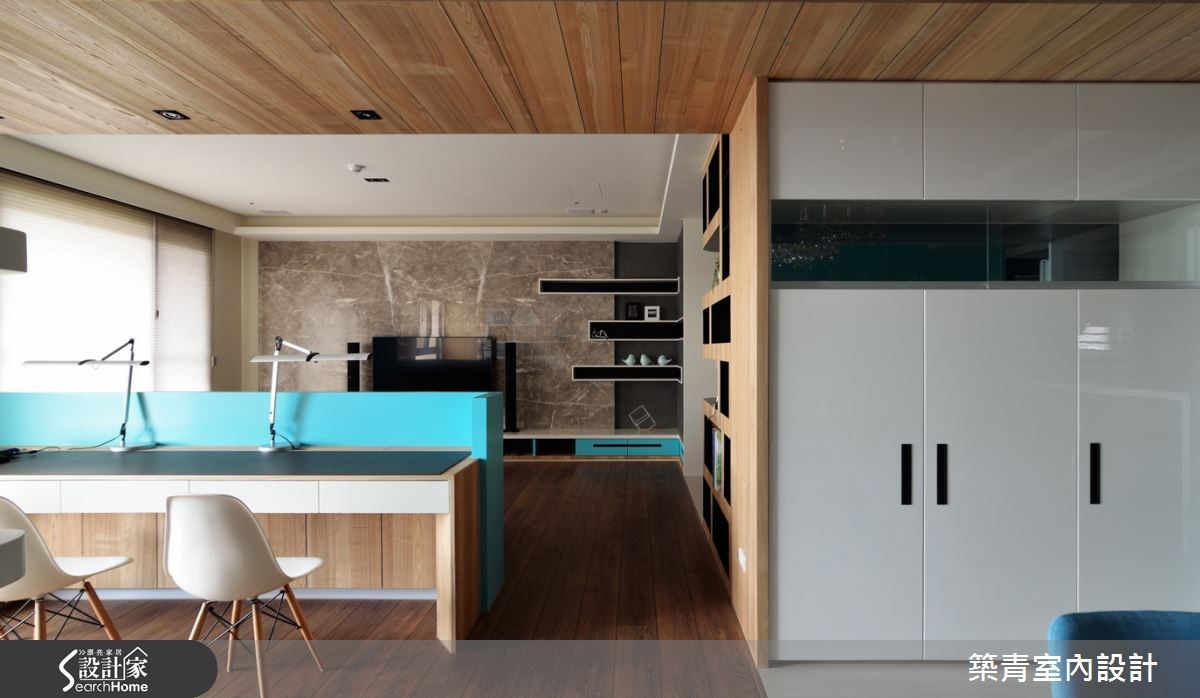 45坪預售屋＿北歐風書房案例圖片＿築青室內裝修有限公司＿築青_33之13