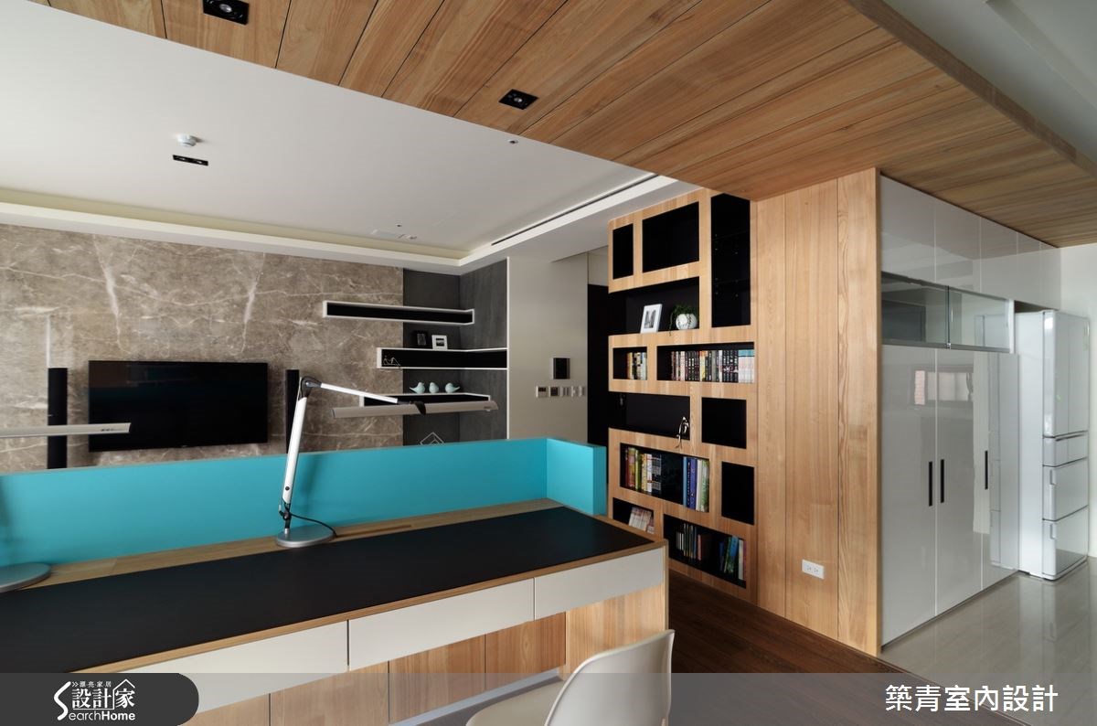45坪預售屋＿北歐風書房案例圖片＿築青室內裝修有限公司＿築青_33之14