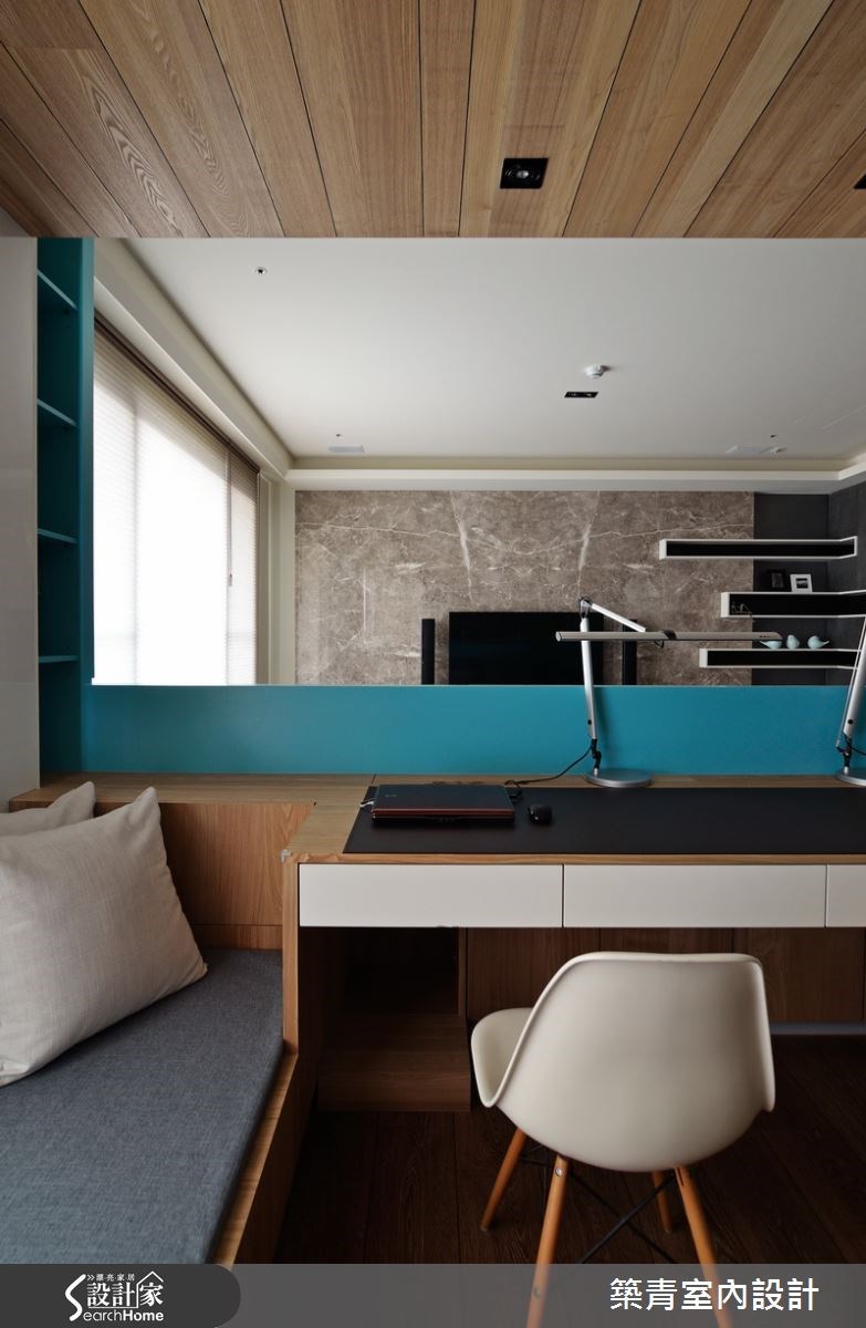 45坪預售屋＿北歐風書房案例圖片＿築青室內裝修有限公司＿築青_33之18