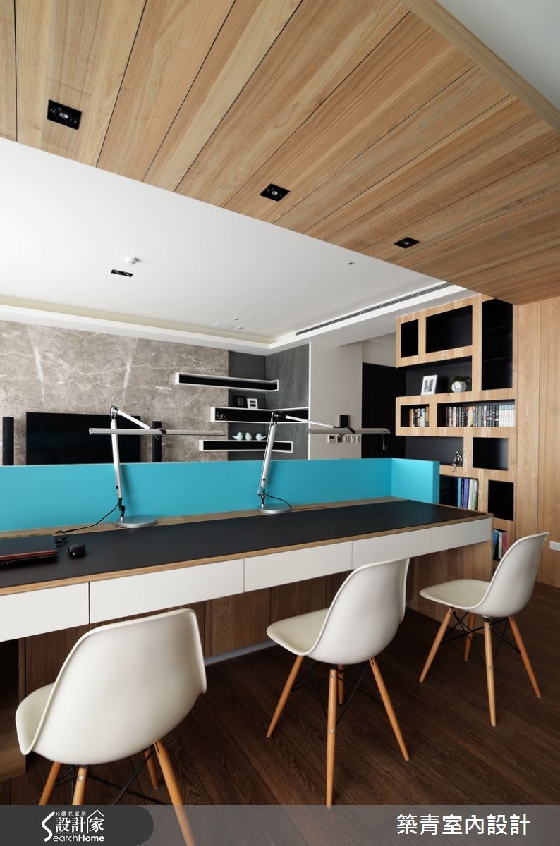 45坪預售屋＿北歐風書房案例圖片＿築青室內裝修有限公司＿築青_33之19
