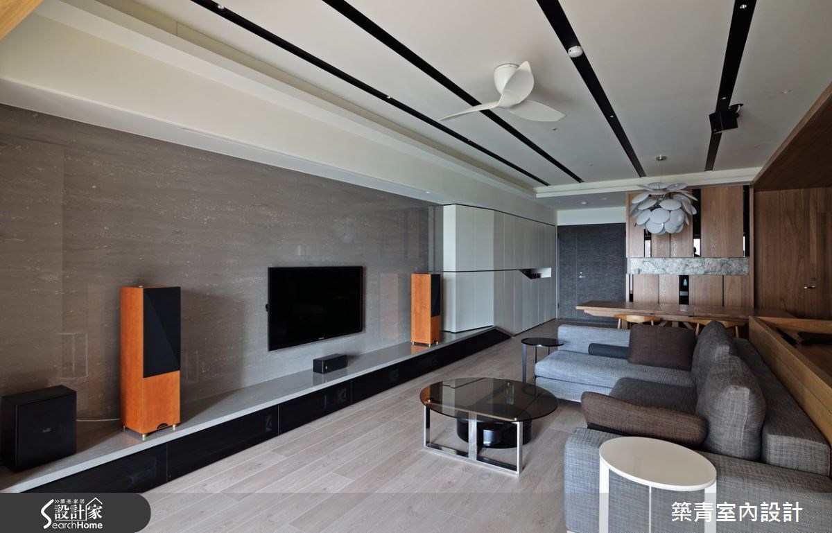 40坪預售屋＿北歐風客廳案例圖片＿築青室內裝修有限公司＿築青_34之3