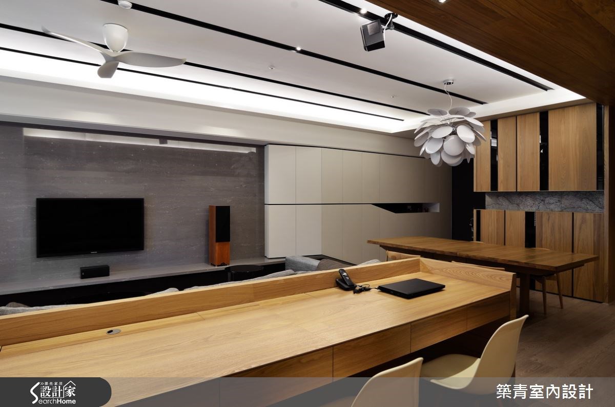 40坪預售屋＿北歐風客廳案例圖片＿築青室內裝修有限公司＿築青_34之13