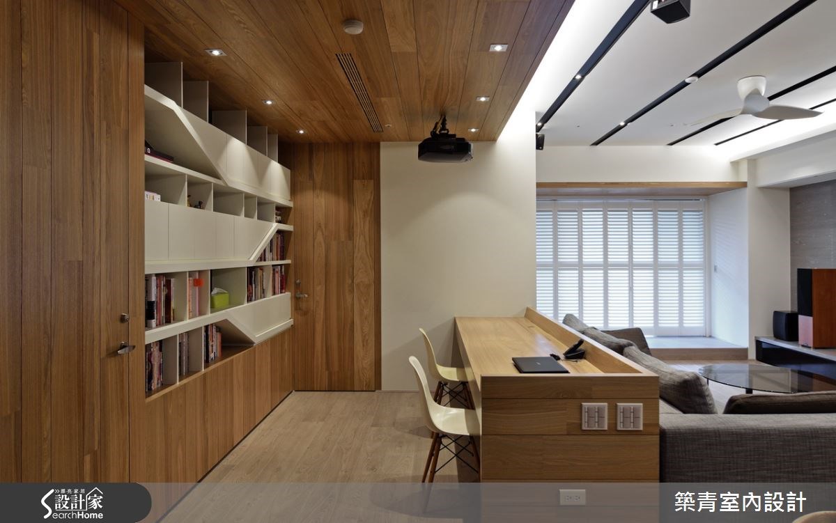 40坪預售屋＿北歐風客廳案例圖片＿築青室內裝修有限公司＿築青_34之15