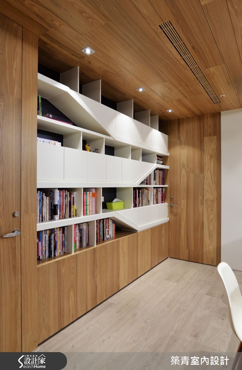 40坪預售屋＿北歐風書房案例圖片＿築青室內裝修有限公司＿築青_34之16