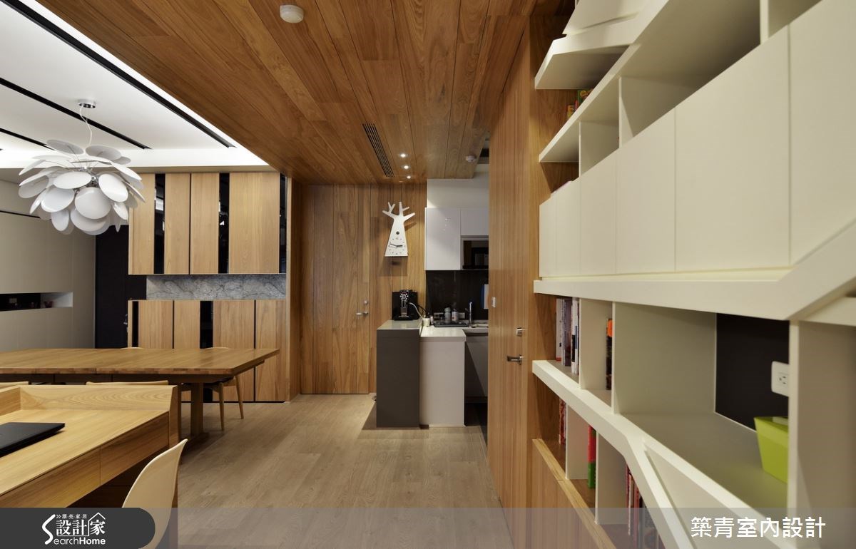 40坪預售屋＿北歐風書房案例圖片＿築青室內裝修有限公司＿築青_34之18