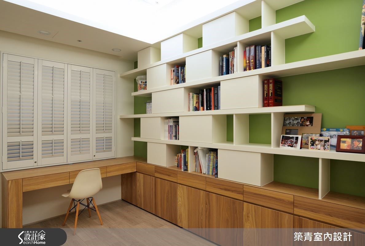40坪預售屋＿北歐風書房案例圖片＿築青室內裝修有限公司＿築青_34之19