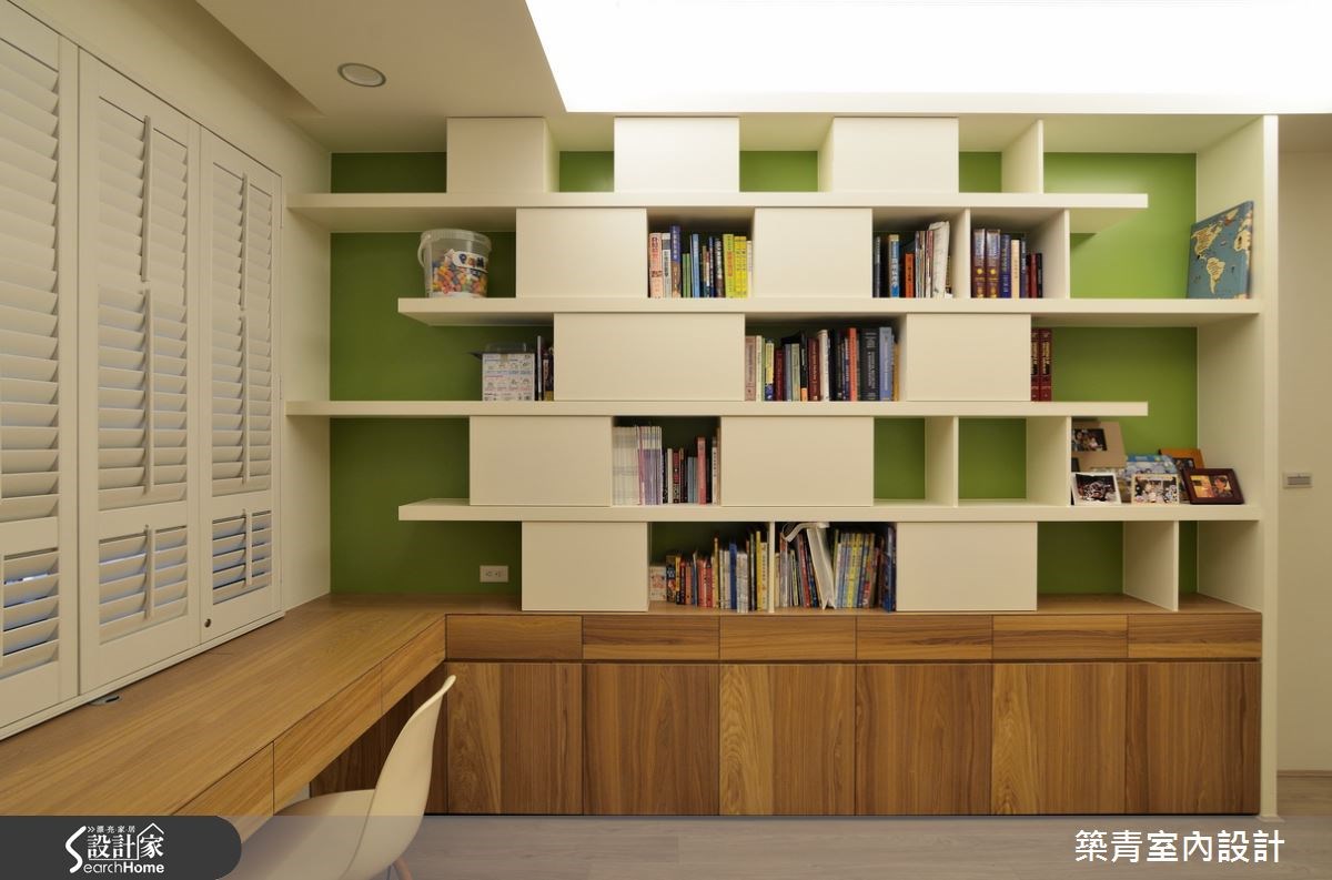 40坪預售屋＿北歐風書房案例圖片＿築青室內裝修有限公司＿築青_34之20