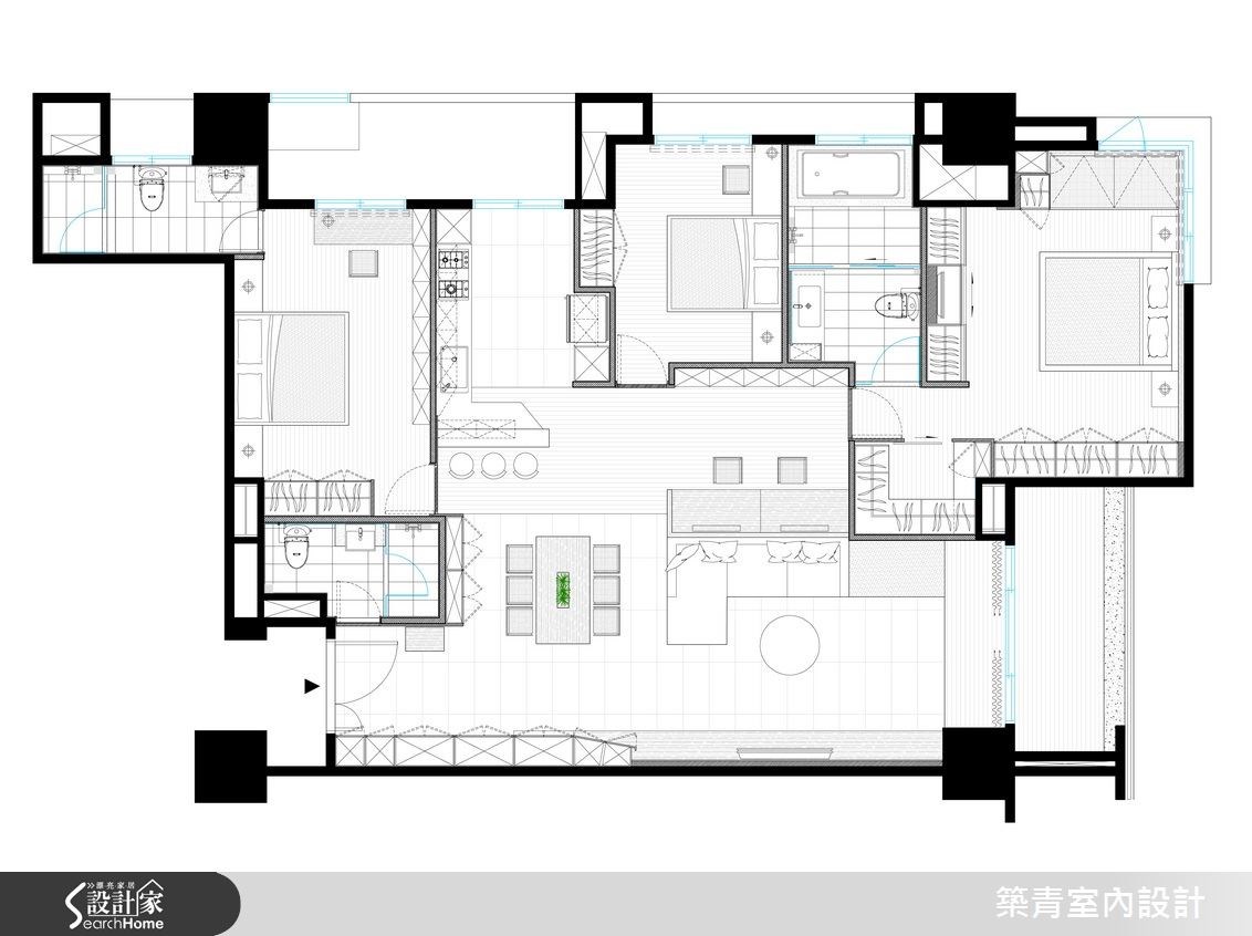 40坪預售屋＿北歐風案例圖片＿築青室內裝修有限公司＿築青_34之22
