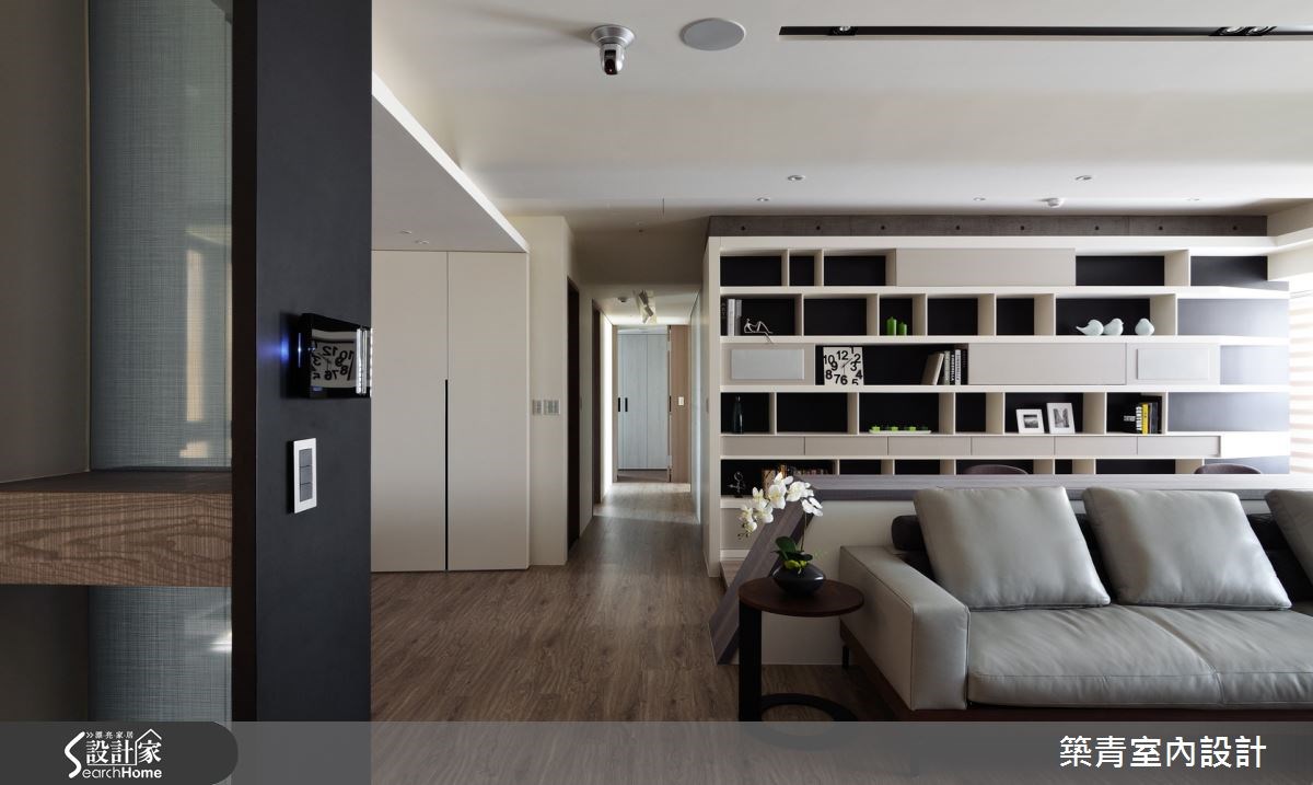 70坪新成屋(5年以下)＿北歐風客廳案例圖片＿築青室內裝修有限公司＿築青_35之3