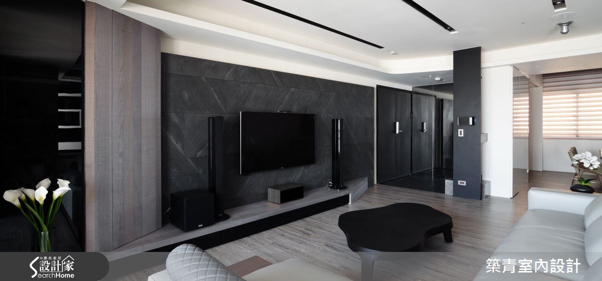 70坪新成屋(5年以下)＿北歐風客廳案例圖片＿築青室內裝修有限公司＿築青_35之7