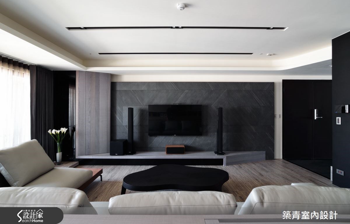 70坪新成屋(5年以下)＿北歐風客廳案例圖片＿築青室內裝修有限公司＿築青_35之8