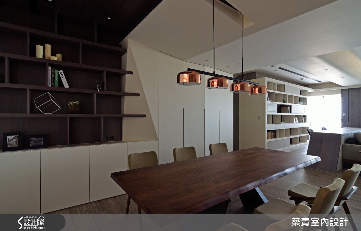 70坪新成屋(5年以下)＿北歐風餐廳案例圖片＿築青室內裝修有限公司＿築青_35之14