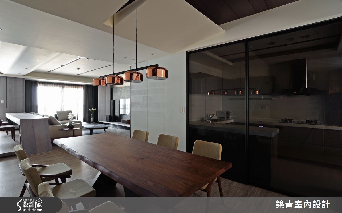 70坪新成屋(5年以下)＿北歐風餐廳案例圖片＿築青室內裝修有限公司＿築青_35之15