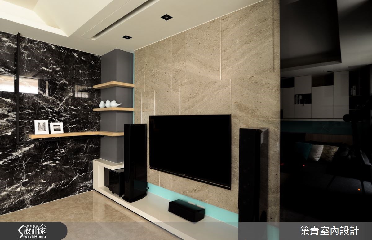 90坪預售屋＿北歐風客廳案例圖片＿築青室內裝修有限公司＿築青_36之3