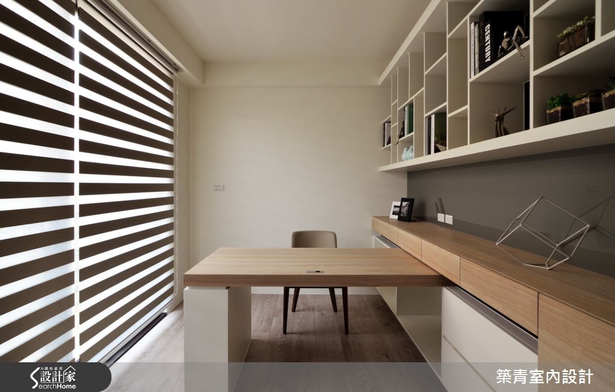 90坪預售屋＿北歐風書房案例圖片＿築青室內裝修有限公司＿築青_36之19