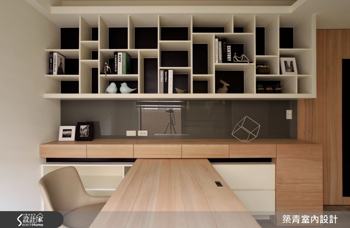 90坪預售屋＿北歐風書房案例圖片＿築青室內裝修有限公司＿築青_36之20