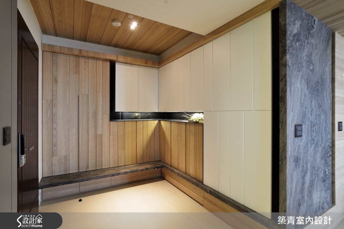 80坪新成屋(5年以下)＿北歐風玄關案例圖片＿築青室內裝修有限公司＿築青_37之1
