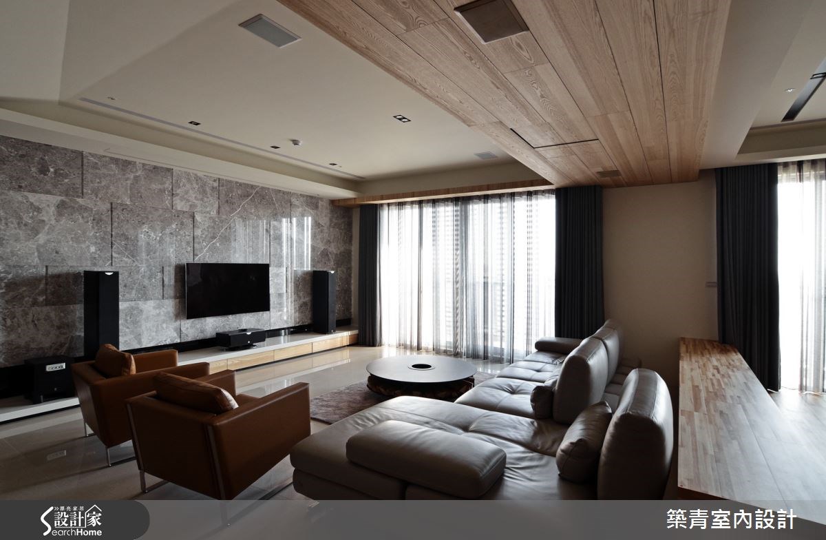 80坪新成屋(5年以下)＿北歐風客廳案例圖片＿築青室內裝修有限公司＿築青_37之4