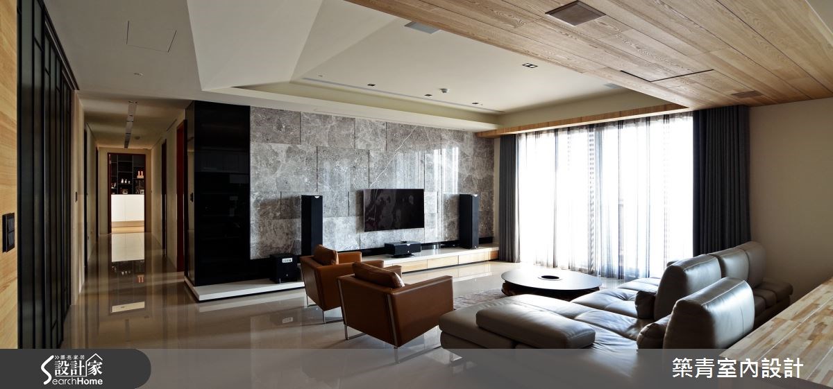 80坪新成屋(5年以下)＿北歐風客廳案例圖片＿築青室內裝修有限公司＿築青_37之5