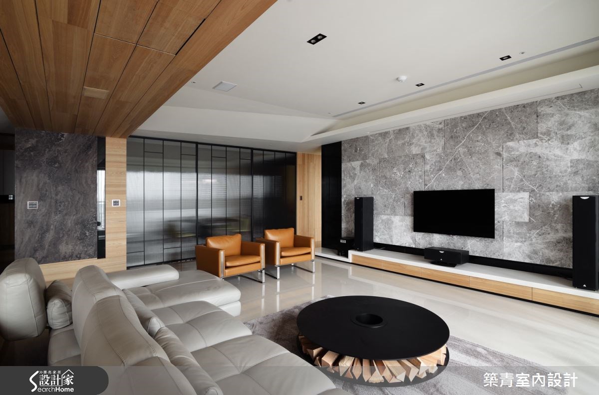 80坪新成屋(5年以下)＿北歐風客廳案例圖片＿築青室內裝修有限公司＿築青_37之9