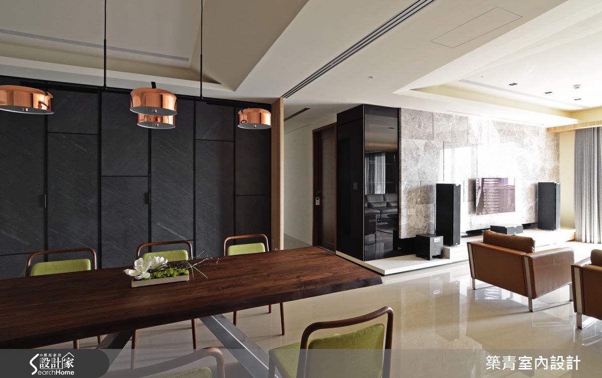 80坪新成屋(5年以下)＿北歐風餐廳案例圖片＿築青室內裝修有限公司＿築青_37之20
