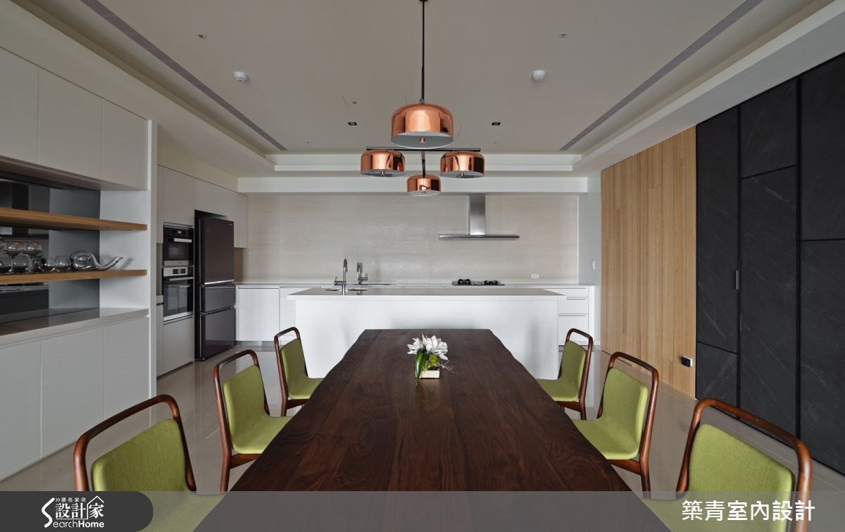 80坪新成屋(5年以下)＿北歐風餐廳案例圖片＿築青室內裝修有限公司＿築青_37之21