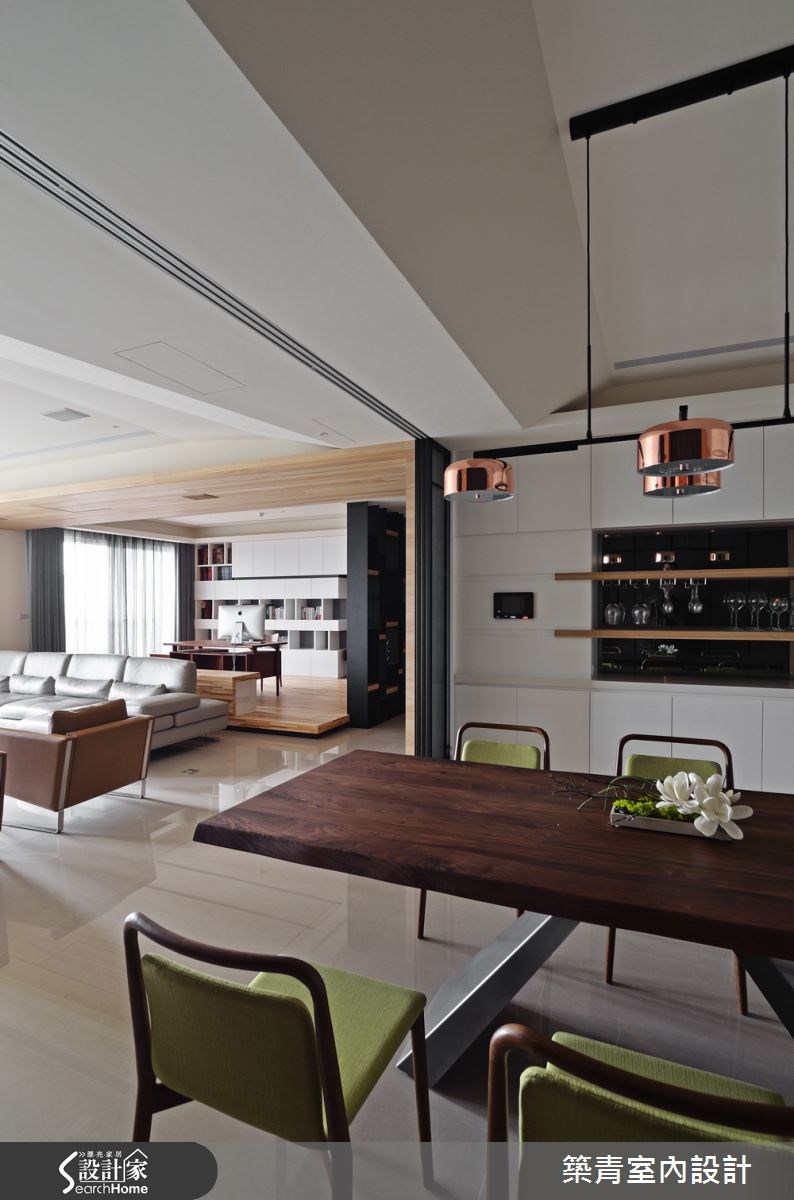 80坪新成屋(5年以下)＿北歐風餐廳案例圖片＿築青室內裝修有限公司＿築青_37之23