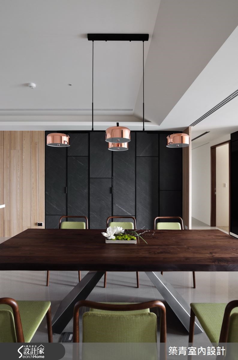 80坪新成屋(5年以下)＿北歐風餐廳案例圖片＿築青室內裝修有限公司＿築青_37之24